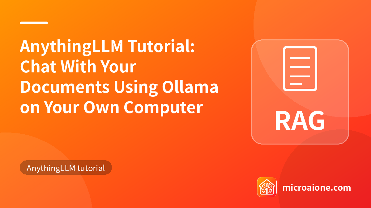 AnythingLLM Tutorial: Chat With Your Documents Using Ollama on Your Own Computer - AnythingLLM tutorial