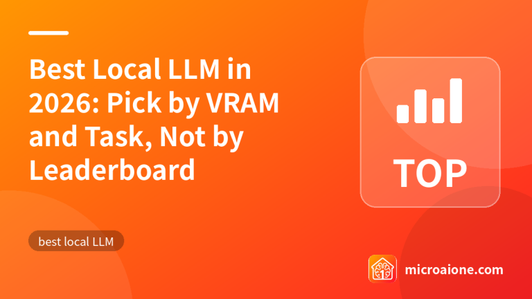 Best Local LLM in 2026: Pick by VRAM and Task, Not by Leaderboard - best local LLM