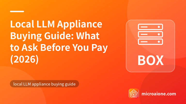 Local LLM Appliance Buying Guide: What to Ask Before You Pay (2026) - local LLM appliance buying guide