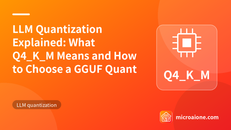 LLM Quantization Explained: What Q4_K_M Means and How to Choose a GGUF Quant - LLM quantization