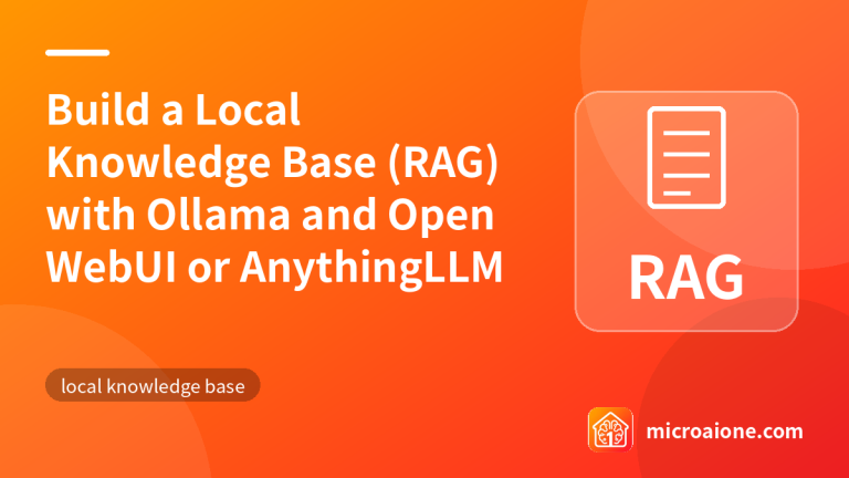 Build a Local Knowledge Base (RAG) with Ollama and Open WebUI or AnythingLLM - local knowledge base