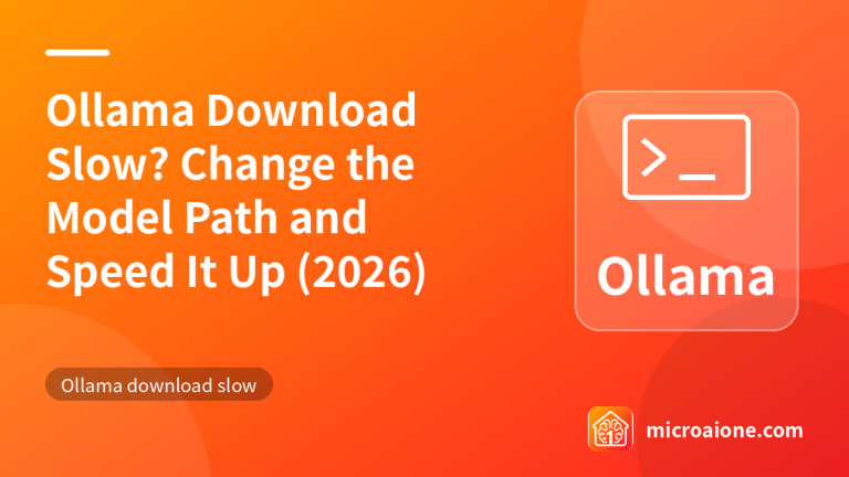 Ollama Download Slow? Change the Model Path and Speed It Up (2026) - Ollama download slow
