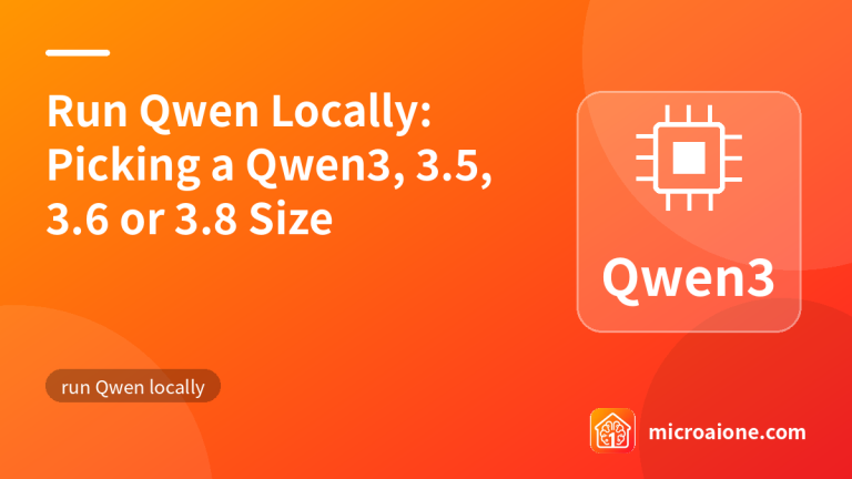 Run Qwen Locally: Picking a Qwen3, 3.5, 3.6 or 3.8 Size - run Qwen locally